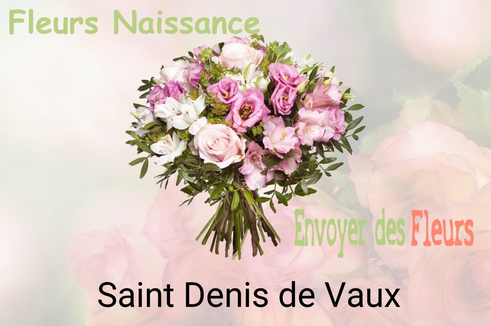 Bouquet de fleurs de naissance livré à Saint-Denis-de-Vaux
