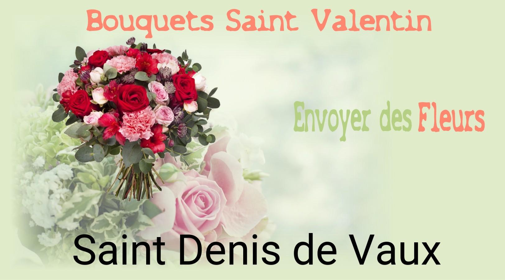 Roses de Saint-Valentin livrées à Saint-Denis-de-Vaux